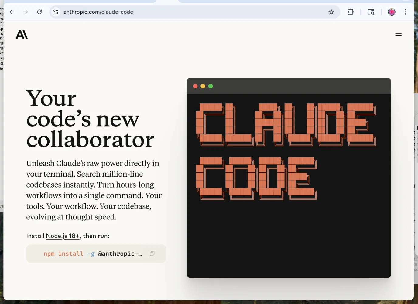 Claude Code - easier said than done.